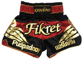 Short de Boxe Thai Personnalisé : KNSCUST-1199